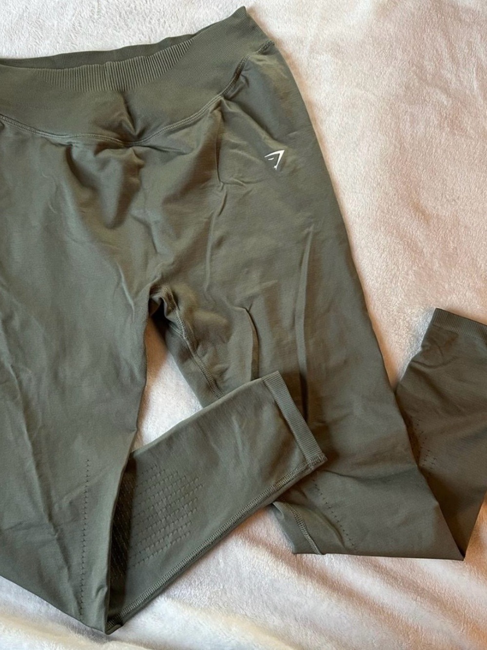 Gymshark Olive Seamless Performance Leggings